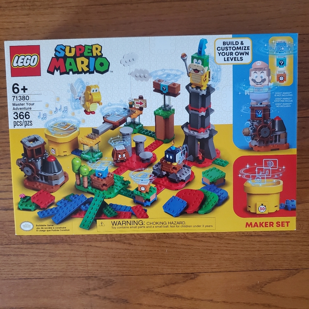 Super Mario Lego Master Your Adventure